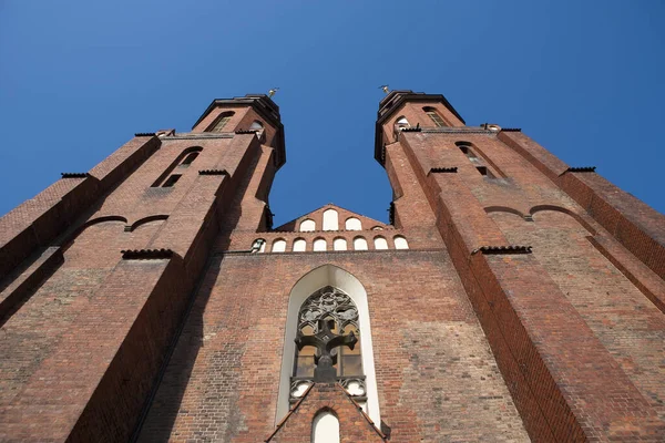 Kilátás Régi Város Gdansk Lengyelország — Stock Fotó