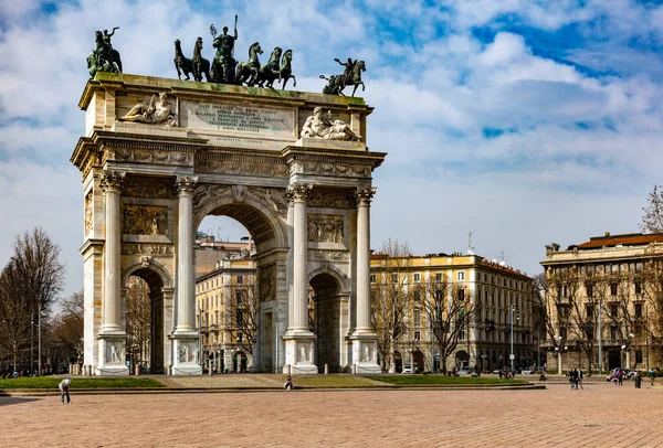 Porta Brandeburgo Berlino — Foto Stock