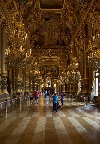 Parigi Luglio Luglio 2014 Viene Proiettata Parigi Una Veduta Interna — Foto Stock