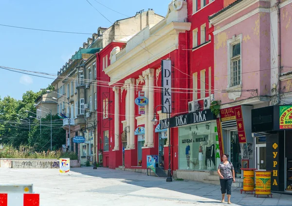 Varna Bulgaria July 2012 Downtown Varna Bulgaria Varna Largest City — Stock Photo, Image