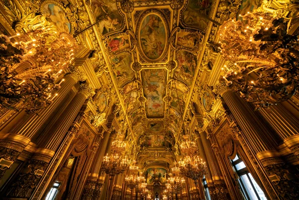 Paris November 2019 Interior View Opera Paris Palais Garnier Built — Stock Photo, Image