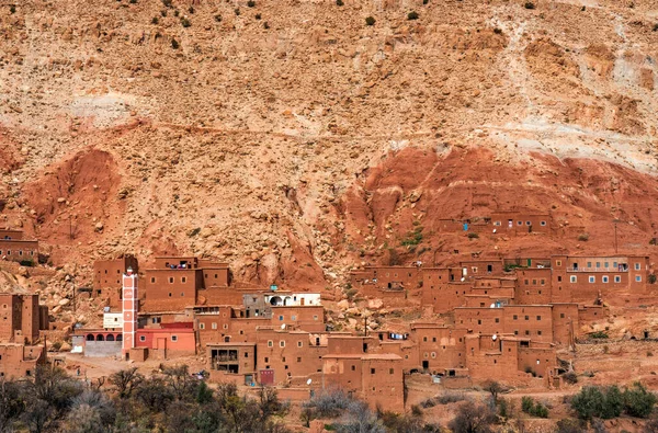 Oude Stad Bergwoestijn Marokko — Stockfoto