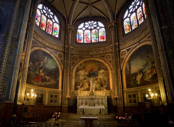 Interior Catedral São Vito Praga — Fotografia de Stock