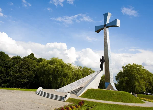 Monument Monument Militaire Russe Dans Parc — Photo