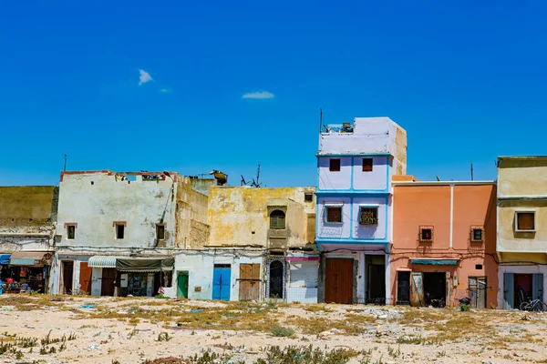 Вид Старые Заброшенные Здания Сафи Марбельо — стоковое фото