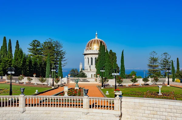 Jardín Bahai Haifa Israel —  Fotos de Stock