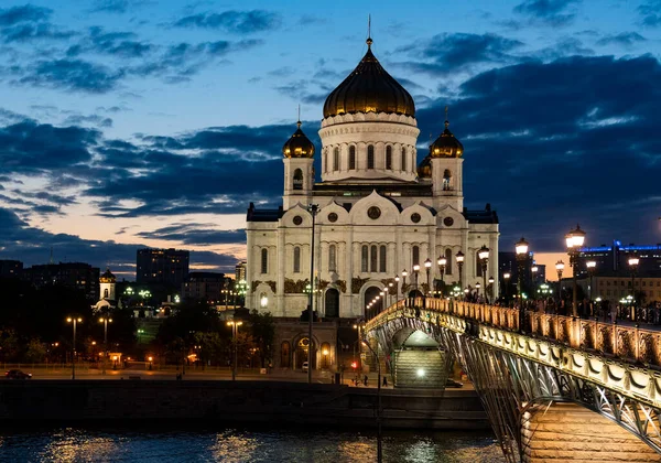 Chrystus Zbawiciel Katedra Moskwie — Zdjęcie stockowe