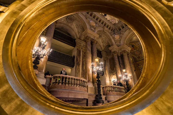 Paris Novembro 2019 Vista Interior Ópera Paris Palais Garnier Foi — Fotografia de Stock