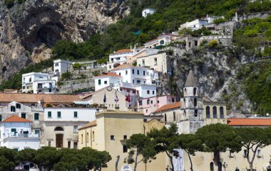 Cuenca şehrinin manzarası, İspanya