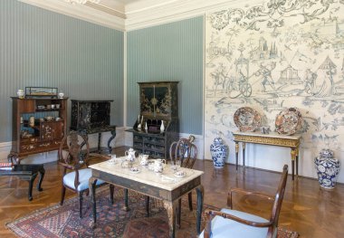 Eski tarihi binanın içi