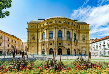 Madrid, İspanya 'nın manzarası.