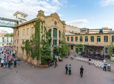 Barselona şehri manzarası, İspanya