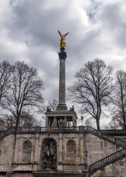 Blick Auf Das Denkmal Der Petersburg — Stockfoto