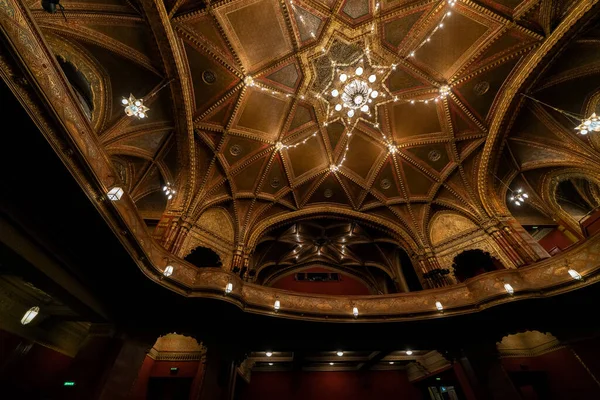 Budapest Hungría Abril 2019 Interior Del Teatro Nacional Cine Urania — Foto de Stock