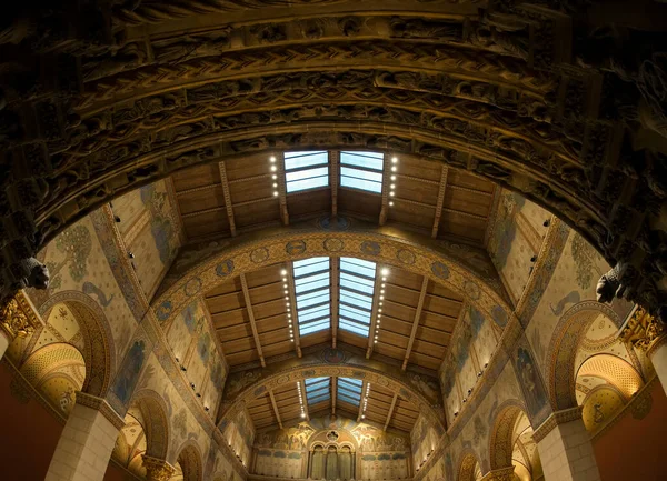 Interior Antigua Iglesia Cristiana Histórica — Foto de Stock