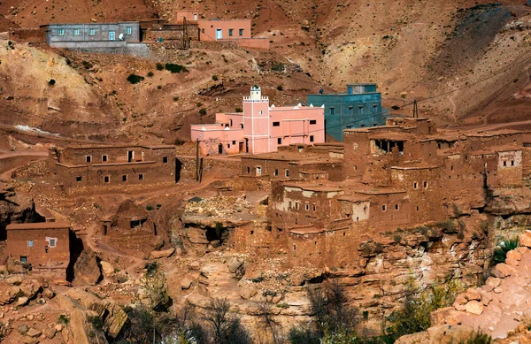 Stare Miasto Maroka Dolinie Górskiej — Zdjęcie stockowe