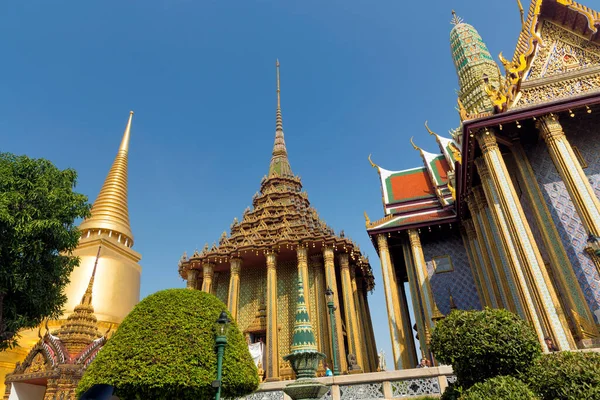 Wat Phra Kaew Temple Emerald Buddha Bangkok Thailand — Stock Photo, Image