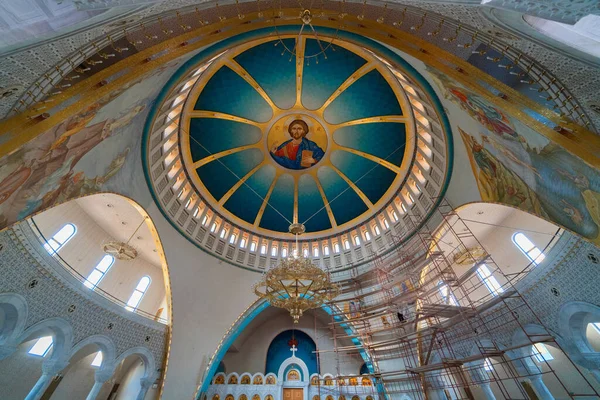 Interior Antigua Iglesia Cristiana Histórica — Foto de Stock