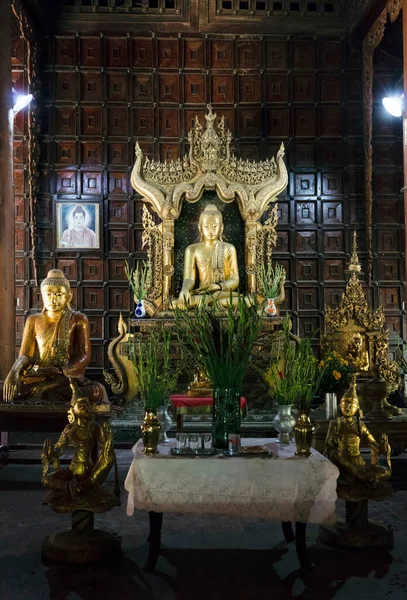 Wat Phra Doi Kham Chiang Rai Thailand — Foto de Stock