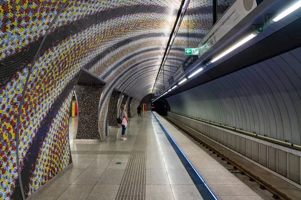 Metro Station European City — Stock Photo, Image