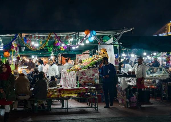 Mercado Tradicional Cidade Marocco — Fotografia de Stock