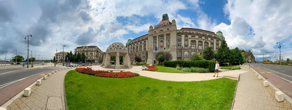 匈牙利布达佩斯 2020年6月17日 布达佩斯的Gellert酒店和Spa大楼 — 图库照片