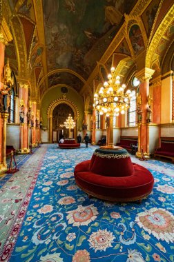 Eski tarihi binanın içi