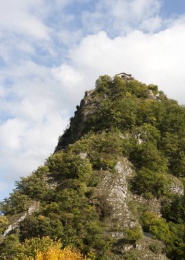 Dağ tepesinin güzel manzarası
