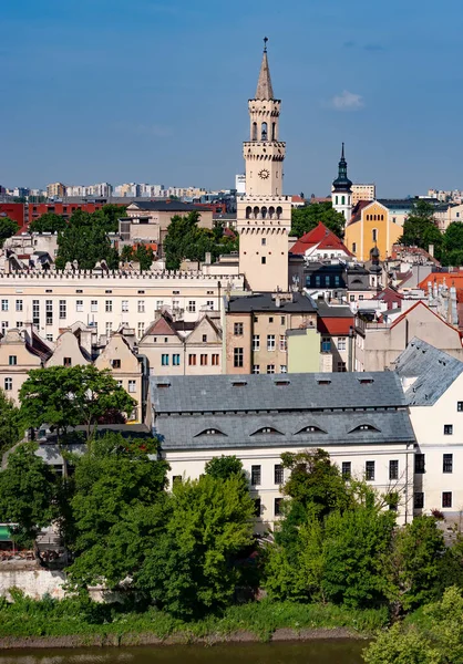 Opole Poland June 2010 Aerial View Opole City Center — Stock Photo, Image