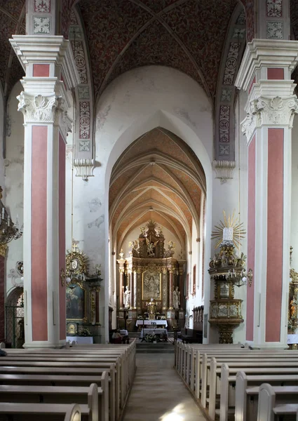 Vacker Interiör Kristna Kyrkan — Stockfoto