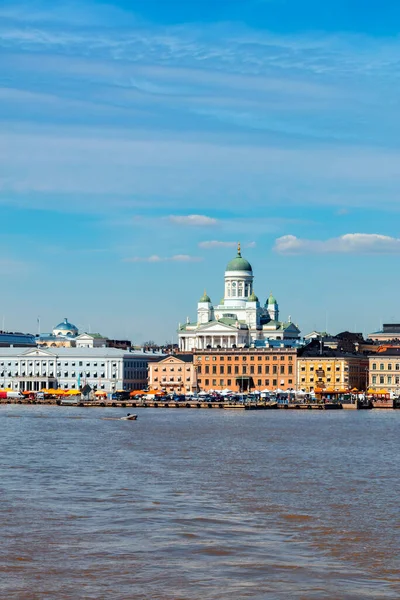 Helsingfors Finland Maj 2016 Den Lutherska Domkyrkan Helsingfors Från Den — Stockfoto