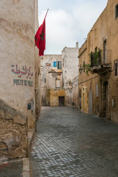 Fez Morocco Října 2008 Ulice Souku Jadida Maroko Portugalské Opevněné — Stock fotografie