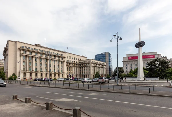 Bucharest Rumania Mayo 2017 Plaza Revolución Bucarest Rumania Esta Una —  Fotos de Stock