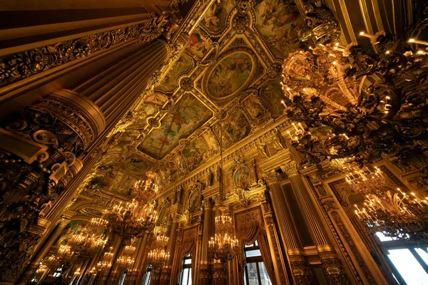 2019 Paris November 2019 Interior View Opera Paris Palais Garnier — 스톡 사진