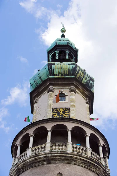 Turm Auf Dem Hauptplatz Sopron Odenau Ungarn — Stockfoto