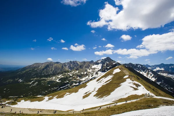 Montañas Beautfiul Tatra Polonia — Foto de Stock