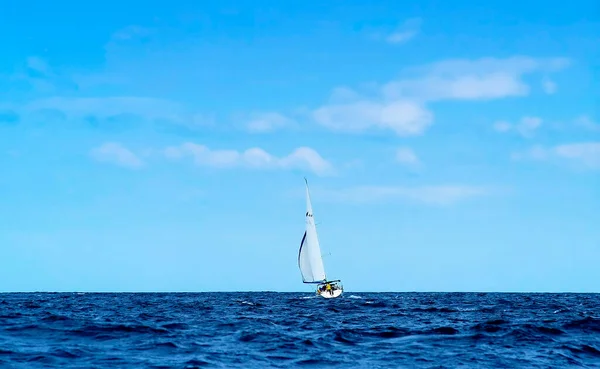 Hvar Croácia Maio Pessoas Não Identificadas Participam Competição Internacional Vela — Fotografia de Stock