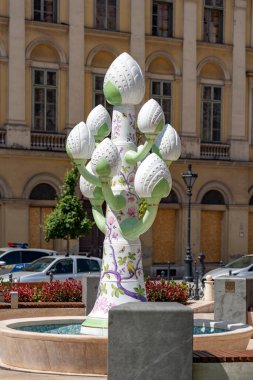 Avrupa 'da güzel bir heykel