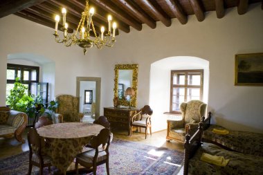 Eski tarihi binanın içi