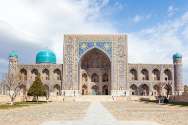 Semerkant, Özbekistan 'daki Registan Meydanı