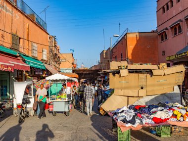 Fas 'taki geleneksel eski şehir