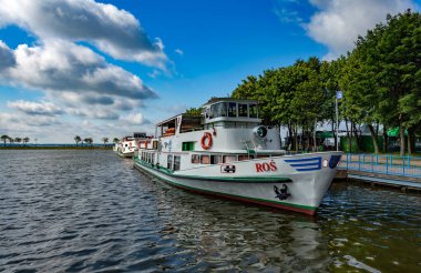 Stockholm Limanı, İsveç 'te tekneler