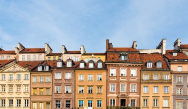 İsveç 'teki eski Stockholm şehri manzarası