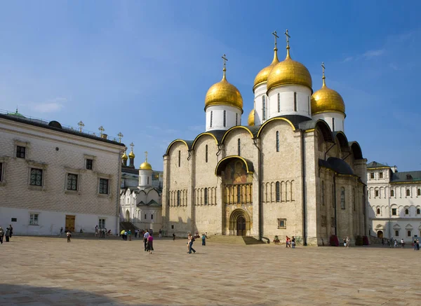 Cattedrale Uspensky Nel Cremlino Mosca — Foto Stock