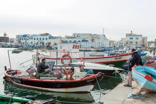 Barcos Pesca Puerto Essaouira Morocco —  Fotos de Stock