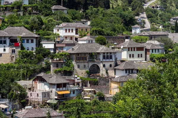 Gjirokaster Albania May 2018 Downtown Gjirokaster Unesco World Heritage Site — 图库照片