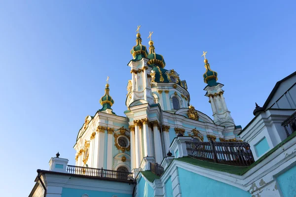 Iglesia Andrew Kiev Ucrania —  Fotos de Stock
