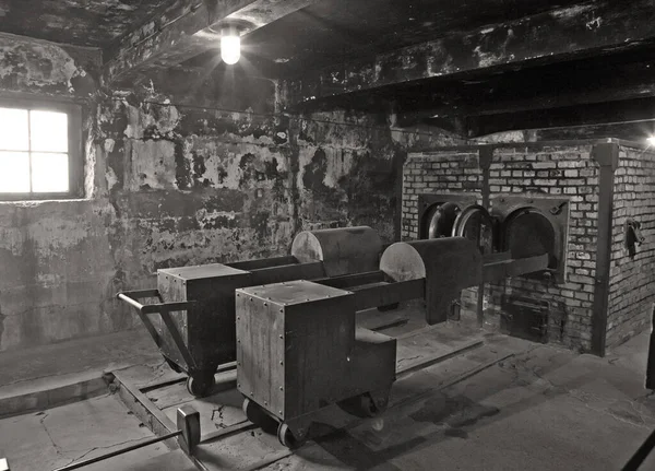 Oswiecim Polen Oktober Auschwitz Lager Ein Ehemaliges Vernichtungslager Der Nazis — Stockfoto