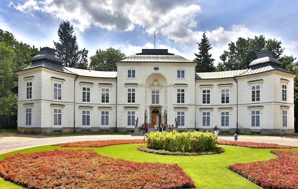 Schöner Historischer Palast Warschau Polen — Stockfoto