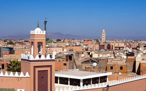 Panorama Marrakesh Marocco — Stock Photo, Image